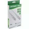 InLine USB-C Lightning-kabel, voor iPad, iPhone, iPod, zilver/aluminium, 2 m