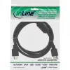 InLine HDMI-kabel High Speed stekker + ferriet zwart 5 m