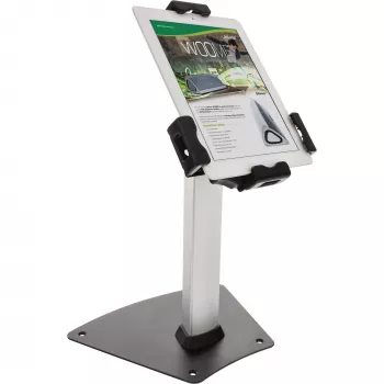 InLine tafelhouder voor tablet aluminium afsluitbaar universeel bruikbaar voor 7,9