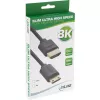 InLine slanke Ultra High Speed HDMI-kabel AM/CM 8K4K verguld zwart 1,5m