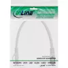 InLine patchkabel SF/UTP Cat.5e wit 0,25m