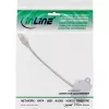 InLine Cat.5e splitter twee verschillende verbindingen via één RJ45 8P8C patchkabel