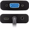InLine converterkabel HDMI naar VGA met audio actieve videoconverter zwart