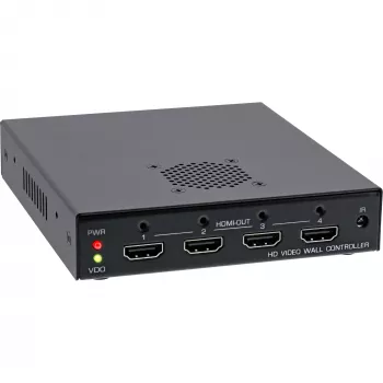 InLine HDMI-videowall-controller 1 naar 4, Full-HD
