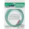 InLine fiber optical duplex-kabel LC/ST 50/125µm OM3 0.5m