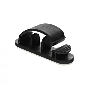 InLine 10 st. zak kabelmanager met plakband 8,5 cm zwart
