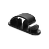 InLine 10 stuks zak kabelmanager met plakband 2,8 cm zwart