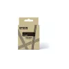 Labeltape Epson LK-6BKP zwart goud 2,4 cm thermotransfer