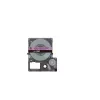 Etikettenband Epson LK-4UBP zwart paars thermodruk 1,2 cm