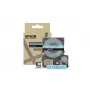 Labelband Epson LK-4LAS grijs lichtblauw thermotransfer 1,2 cm