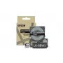 Etikettenband Epson LK-6BWJ zwart wit thermotransfer 2,4 cm