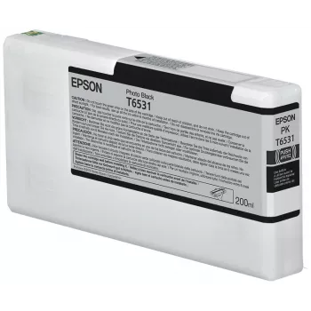 Epson T6531 fotozwart inktpatroon (200ml), fotozwart, kleurstofinkt, 200 ml, 1 stk.