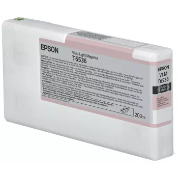 Epson T6536 Vivid Light Magenta inktpatroon (200 ml)