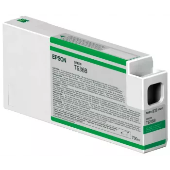 Epson singlepack groen T636B00 UltraChrome HDR 700 ml, groen, pigmentinkt, 700 ml, 1 stk.