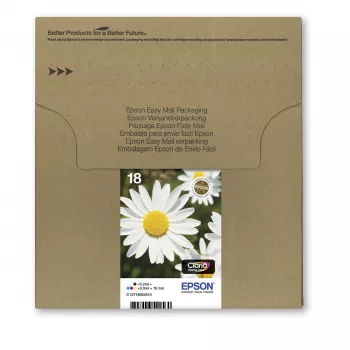 Cartridge Epson T1806 Easy Mail Packaging zwart geel cyaan magenta