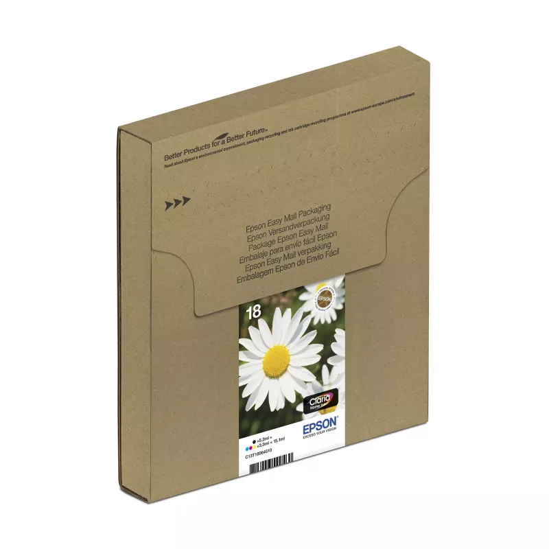Cartridge Epson T1806 Easy Mail Packaging zwart geel cyaan magenta