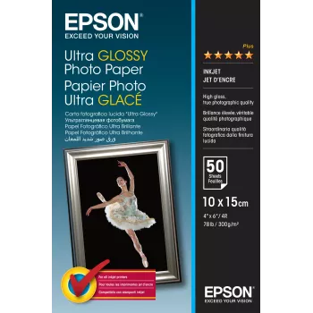 Epson Ultra Glossy fotopapier - 10x15cm - 50 vel