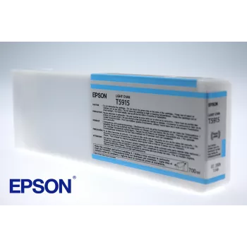 Epson singlepack light cyaan T591500, light cyaan, pigmentinkt, 700 ml, 1 stuks
