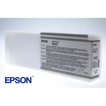 Epson singlepack light zwart T591700, light zwart, pigmentinkt, 700 ml, 1 stuks