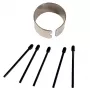 Zebra 440042 stylus-accessoire zwart 6 stuks