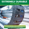 InLine industrie-netwerkkabel, M12 4-polig D-gecodeerd stekker naar RJ45, PUR 5 m