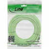 InLine industriële netwerkkabel, M12 8-polig X-gecodeerd naar RJ45-stekker, Cat.6A PUR 20m