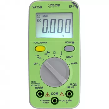 InLine 43117A zakmultimeter met autorange