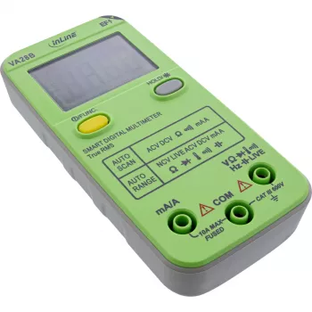 InLine 43117B zakmultimeter met autorange en autoscan