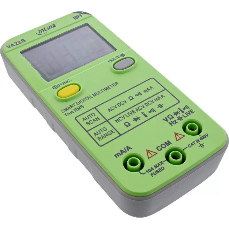 InLine 43117B zakmultimeter met autorange en autoscan