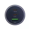 InLine USB-autolader Power Delivery, 2x USB-C + QC USB-A, zwart