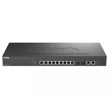 D-Link DMS-1250-12TP/E netwerkswitch managed 2.5G Ethernet (100/1000/2500) Power over Ethernet (PoE) zwart