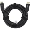 InLine DisplayPort 2.1 AOC-kabel, UHBR, zwart 50m