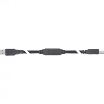 InLine USB 2.0 actieve kabel, USB-A stekker naar USB-B stekker, 12,5 m