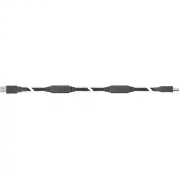 InLine USB 2.0 actieve kabel, USB-A stekker naar USB-B stekker, 25m