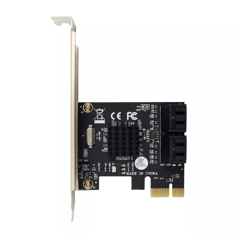 InLine SATA 6Gb/s controller met 4 SATA-poorten PCI-Express 2.0