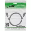 InLine HDMI-kabel, HDMI High Speed met Ethernet, male/male, zwart, 1,5 m (17511)