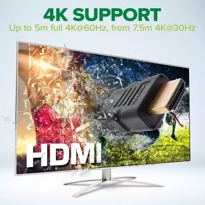 InLine HDMI-kabel, HDMI High Speed met Ethernet, stekker/stekker, zwart, 3m