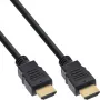 InLine HDMI-kabel, HDMI High Speed met Ethernet, stekker/stekker, zwart, 3m