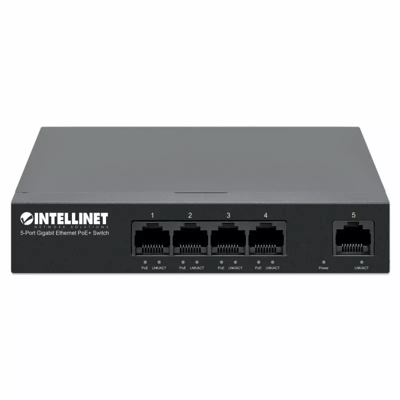Intellinet 561792 netwerkswitch Gigabit Ethernet (10/100/1000) Power over Ethernet (PoE) zwart