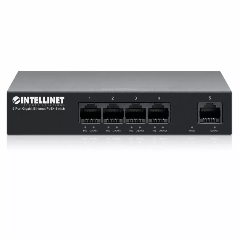 Intellinet 561792 netwerkswitch Gigabit Ethernet (10/100/1000) Power over Ethernet (PoE) zwart