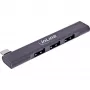 InLine slanke USB-C hub, 4-poorts, USB 3.0 + 3x USB 2.0, slank design