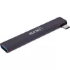 InLine slanke USB-C hub, 4-poorts, USB 3.0 + 3x USB 2.0, slank design