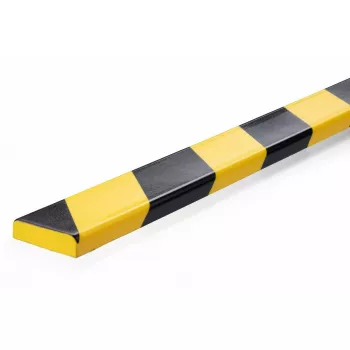 Durable S10 kunststof platte band 1000mm zwart geel 40mm