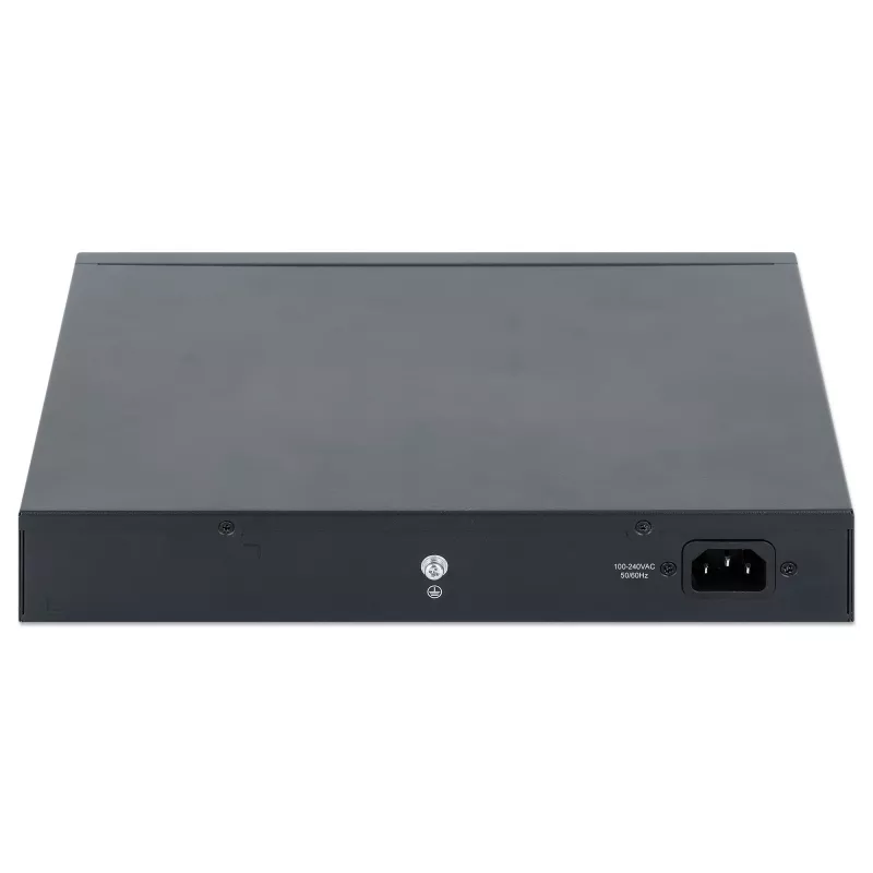 Intellinet 10-poorts L2+ Fully Managed PoE++ switch met 8 Gigabit Ethernet-poorten en 2 SFP-uplinks