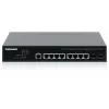 Intellinet 10-poorts L2+ Fully Managed PoE++ switch met 8 Gigabit Ethernet-poorten en 2 SFP-uplinks