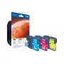 Brother LC1100HYRBWBP inktpatroon 3 stuks origineel cyaan, magenta, geel