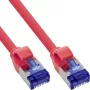 InLine 74902R netwerkkabel rood 2 m Cat6a S/FTP (S-STP)
