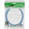 InLine 74955B Netwerkkabel blauw 0,5 m Cat6a S/FTP (S-STP)