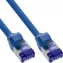 InLine 74955B Netwerkkabel blauw 0,5 m Cat6a S/FTP (S-STP)