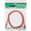 InLine 72655R netwerkkabel rood 0,5 m Cat6a S/FTP (S-STP)